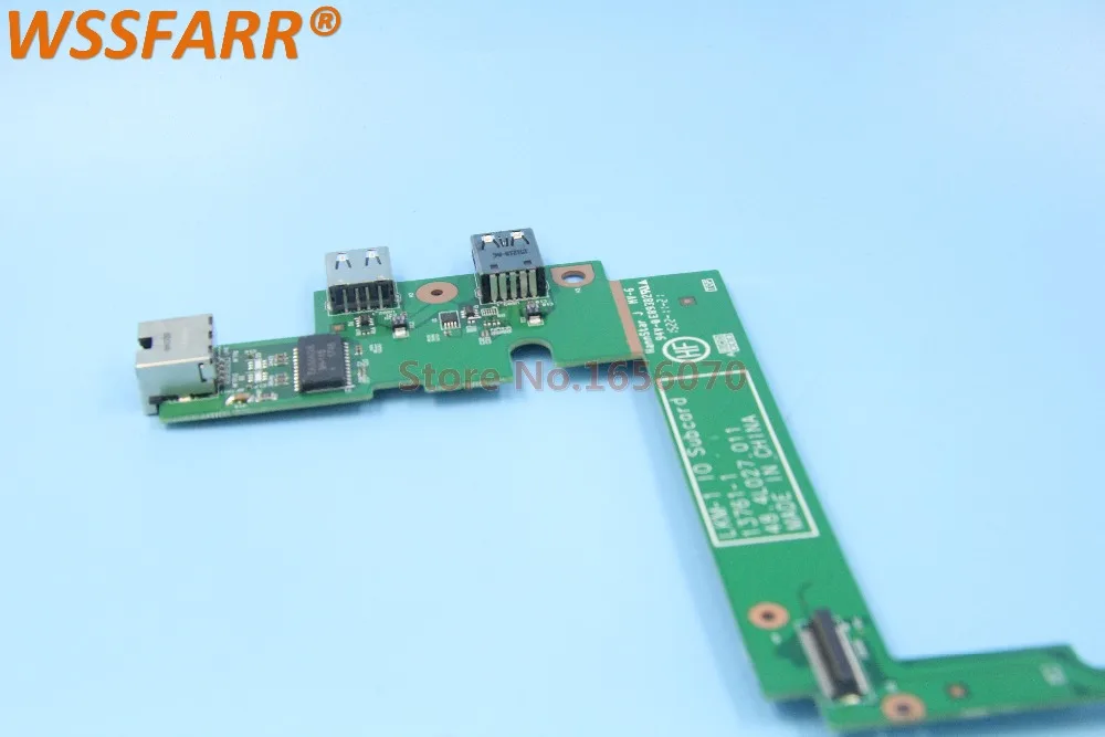 New Genuine Lenovo Thinkpad T540P USB //Ethernet Board Port 48.4LO27.011 04X5512