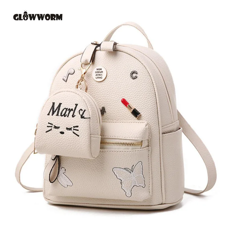 

luxury women cute backpack school bags for teenage girls bolsos bagpack mochila feminina travel plecak szkolny kawaii bolsa sac