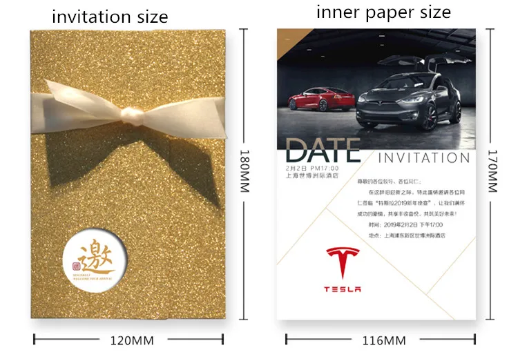 Блестящая золотистая/серебряная пригласительная открытка золотистого цвета для свадебной вечеринки inibitatio/визитная карточка/приглашения на день рождения/юбилей