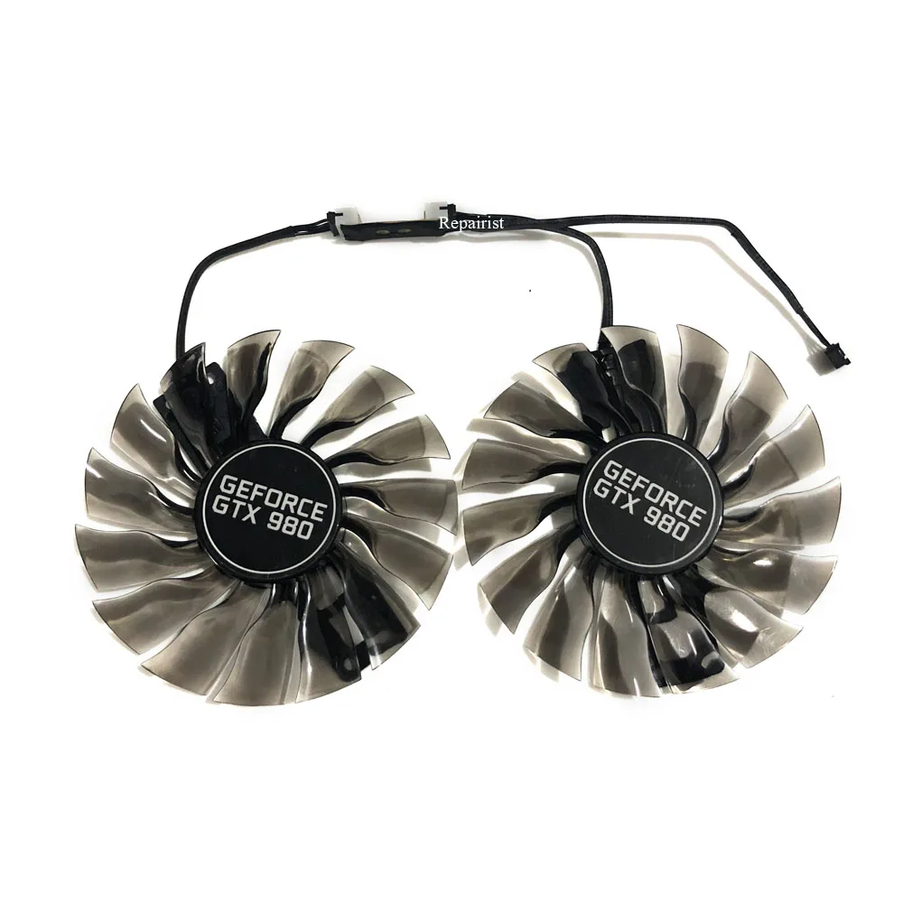 2 шт./компл. 95 мм GAA8S2H GTX 980 GPU VGA охлаждающий вентилятор для GeForce Palit GTX980 Grahics карты