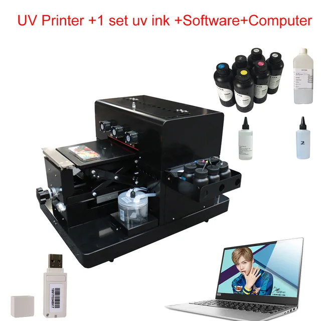 Cheap A4 UV Printer DIY Phone Case Glass Golf Inkjet Printer For Phone Case Glass TPU Wooden Metal Acrylic Printing Machine Cheap A4 UV Printer DIY Phone Case Glass Golf Inkjet Printer For Phone Case Glass TPU Wooden Metal Acrylic Printing Machine
