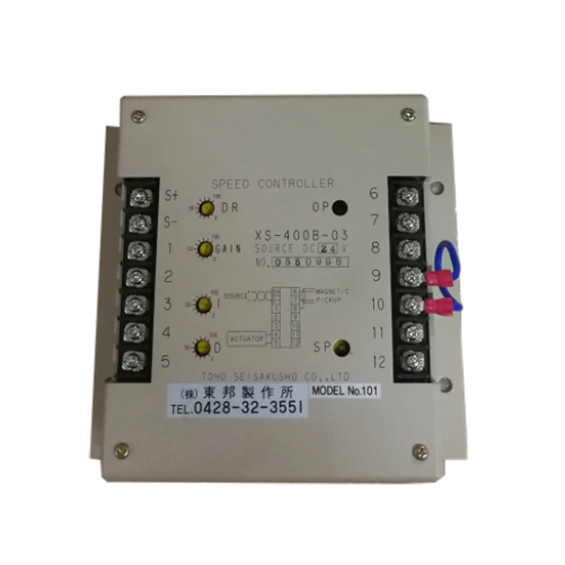 

XS-400B-03 control plate SPEED for high quality diesel engines speed controller