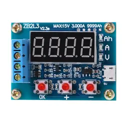 ZB2L3 литий-ионный свинцово-кислотный измеритель заряда батареи тестер анализатор # Aug.26