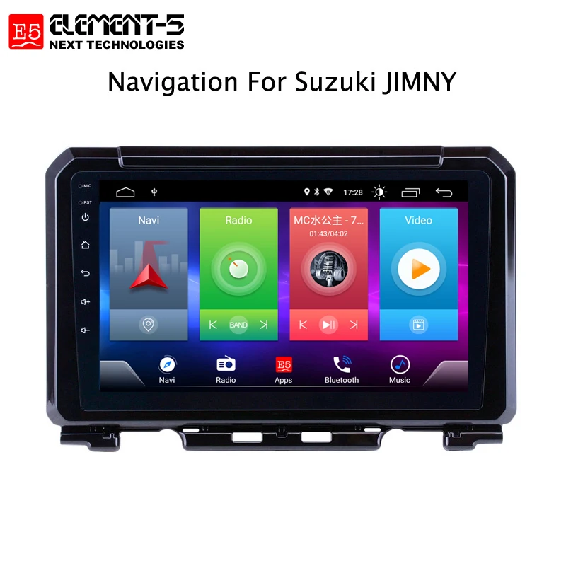 

Car Android 8.1 Multimedia Player for Suzuki JIMNY 2019 GPS Navigation Device bluetooth steering wheel control support