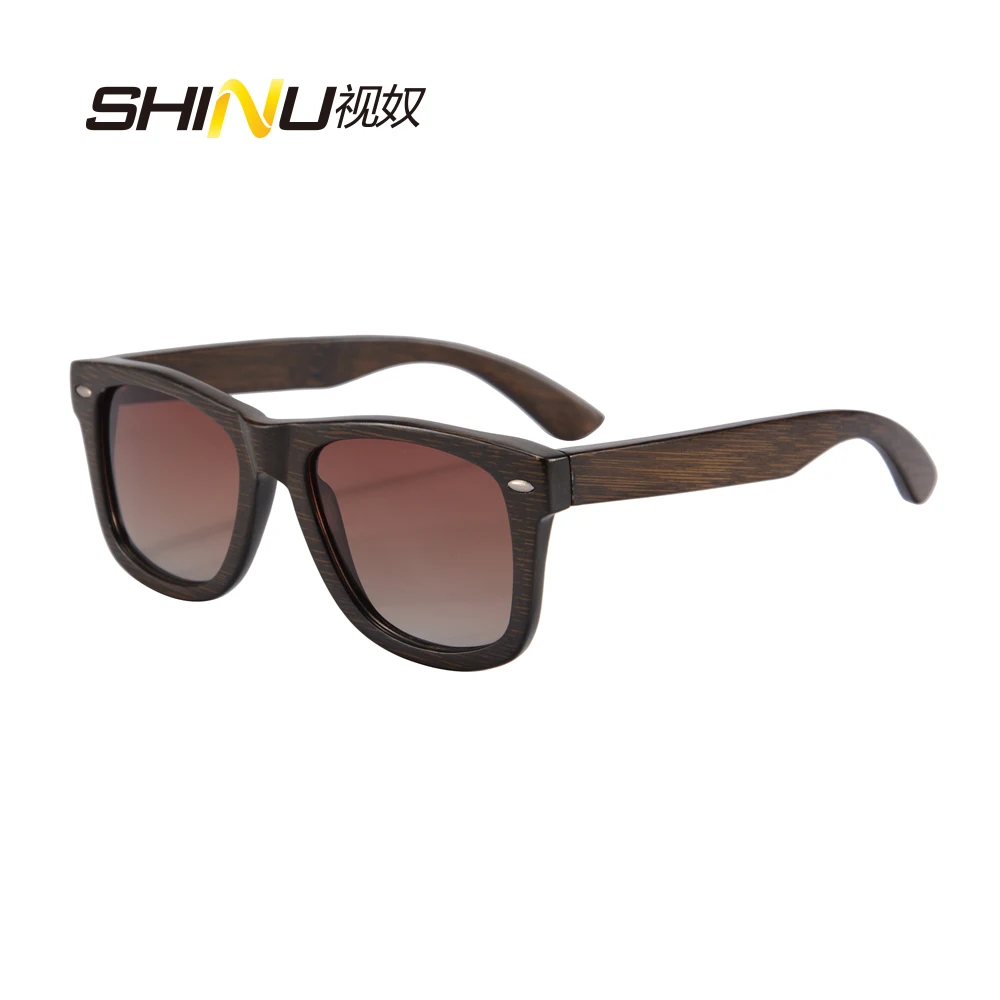 

Retro Vintage Man Wooden Glasses Bamboo Wood Sunglasses Women Polarized Gradient Driving Eyewear Summer Goggle Oculos De Sol6050