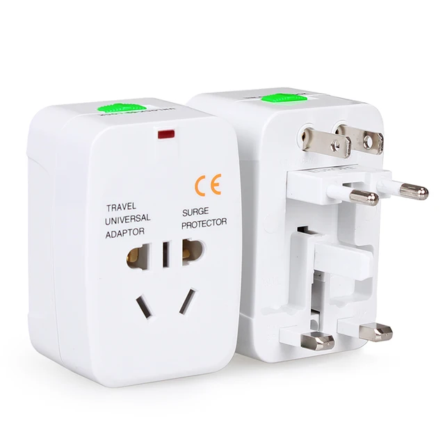 2pcs Universal Used Globally Electrical Socket Conversion Plug Power