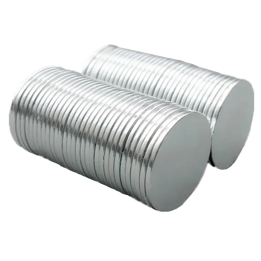 NdFeB Disc Dia. 20x1.2 mm 0.79" Cylinder N38 Strong Neodymium