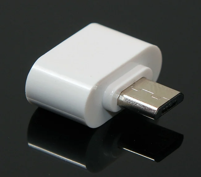 1000 шт/партия Мини Micro usb к usb OTG HOST адаптер для мобильного телефона планшетный ПК Подключение к U flash/мышь/клавиатура