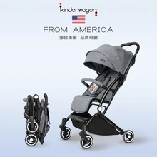 Baby stroller lightweight folding can sit and lay on the plane portable baby stroller