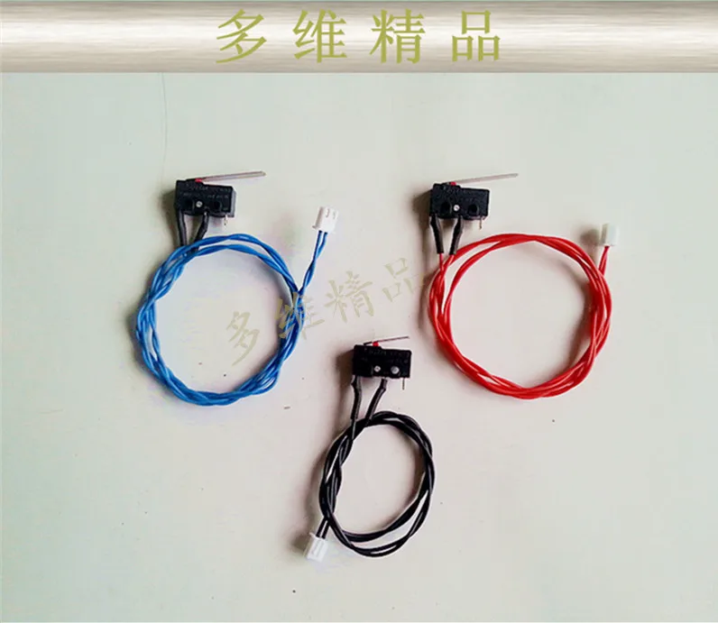 

Horizon Elephant UM2 3D printer Ultimaker 2 limit switch kit/set red blue black original size with connector