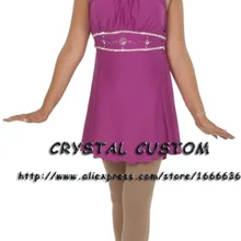 Лидер продаж платья для фигурного катания для женщин Элегантный бренд Vogue Фигурное катание платья для соревнований DR2875