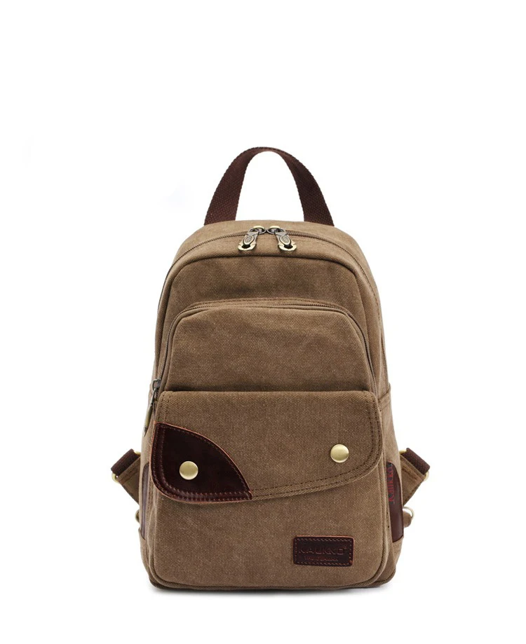 Buy Summer Vintage Canvas Backpacks Fashion Women Shoulder Bag Multi Color