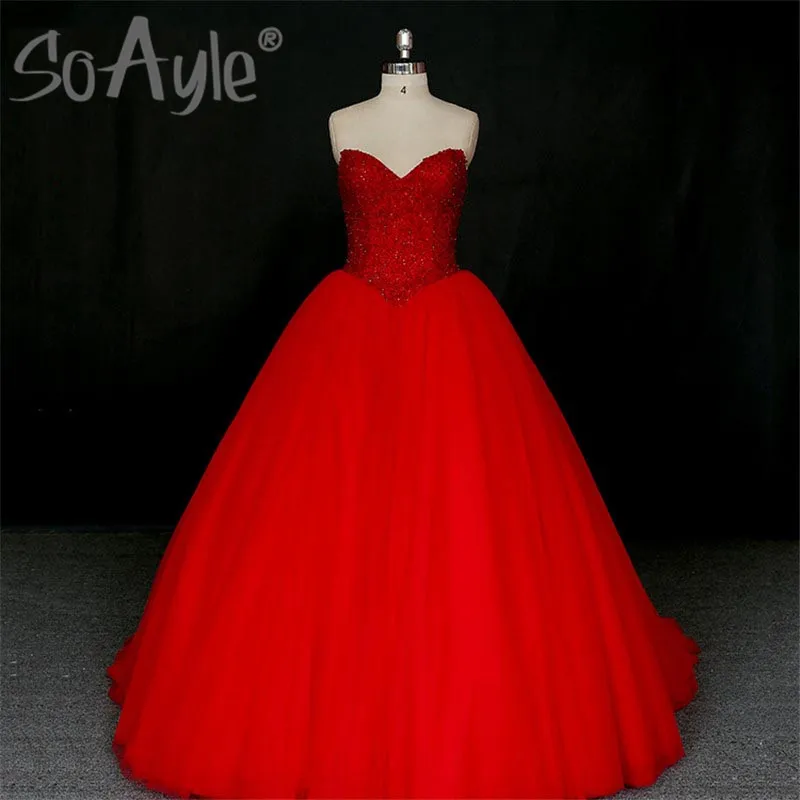 SoAyle 2016 vestido де феста Свадебные Платья Длиной до пола Узелок С Плеча Милая