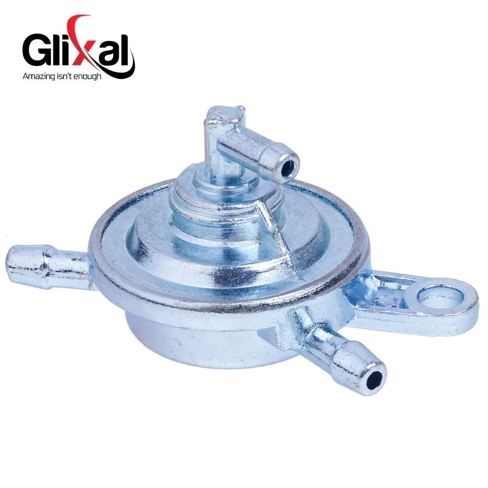 

Glixal 3-way inline Vacuum Fuel Petcock / Fuel Valve / Fuel Cock / for Chinese GY6 50cc 125cc 150cc Scooter Moped ATV