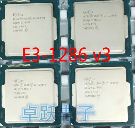 Процессор intel E3-1286 v3 четырехъядерный 3,7 ГГц LGA 1150 TDP: 84 Вт E3-1286v3 E3 1286 v3