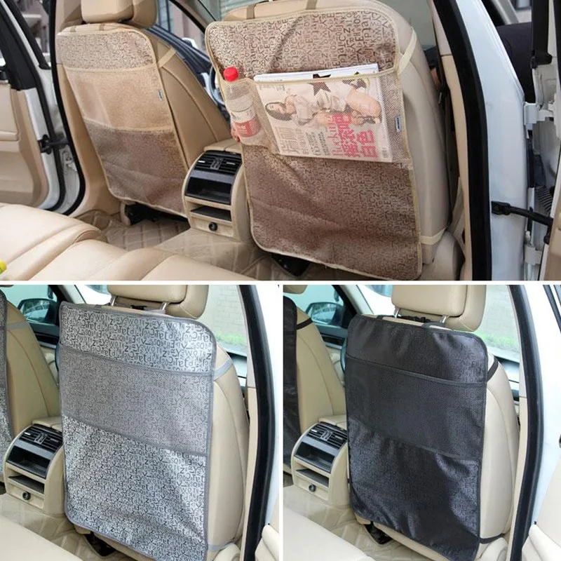 Car Seat Back Cover Protector Kick Clean Mat Pad Anti Stepped Dirty for Kids T