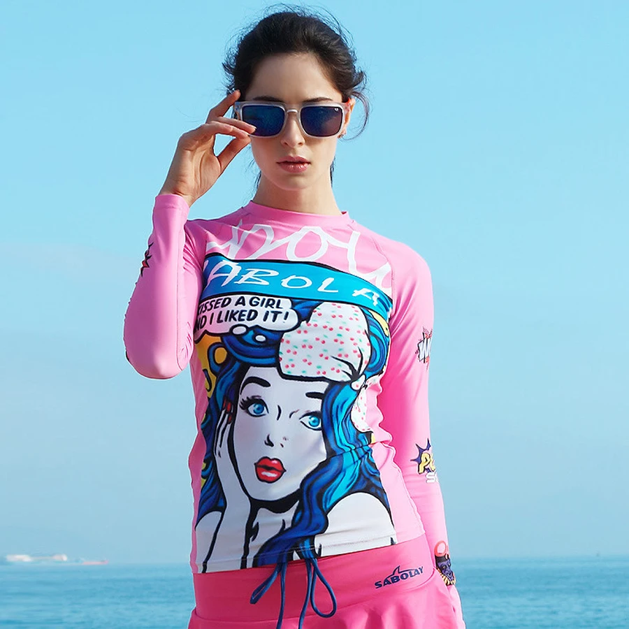 Our Long Sleeve Rash Guard For Women Are Perfect | Platinum Sun