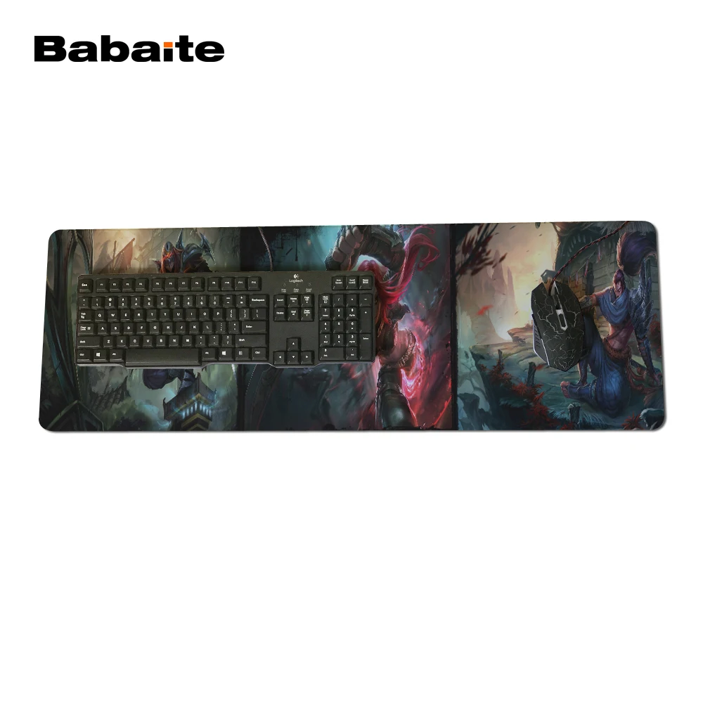 Babaite Rubber Anti-slip Mice Mat DIY Design Pattern Computer Mousepad Gaming Mouse Pad Marvel Dota