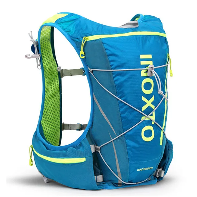 10L Running Bag Bicycle Backpack Cycling Run Bag Rucksack Hydration Men Sport Bags Light Waterproof Riding Bike Back Pack - Цвет: blue