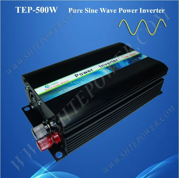 

Off Grid Solar Power DC 12V AC 120V Inverter Pure 500W