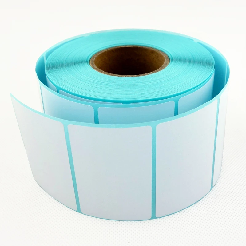 

Promotion Direct Thermal Labels 54MM x 34MM thermal label stickers 2 " x 1.5 " roll of 1000