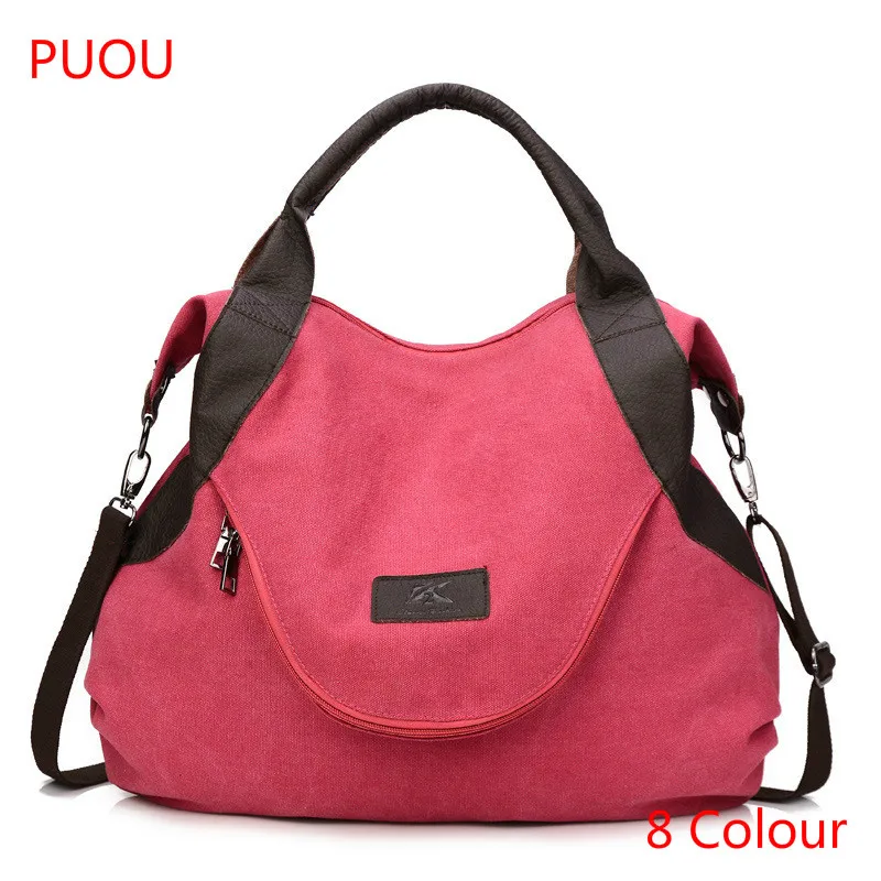 

2019 messenger bag autumn new large-capacity shoulder leather handbag diagonal cross retro canvas women bag