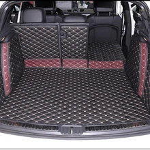 Хорошее качественные маты! Специальные автомобильные коврики для багажника Porsche Macan- водонепроницаемые коврики для багажника коврики для Macan