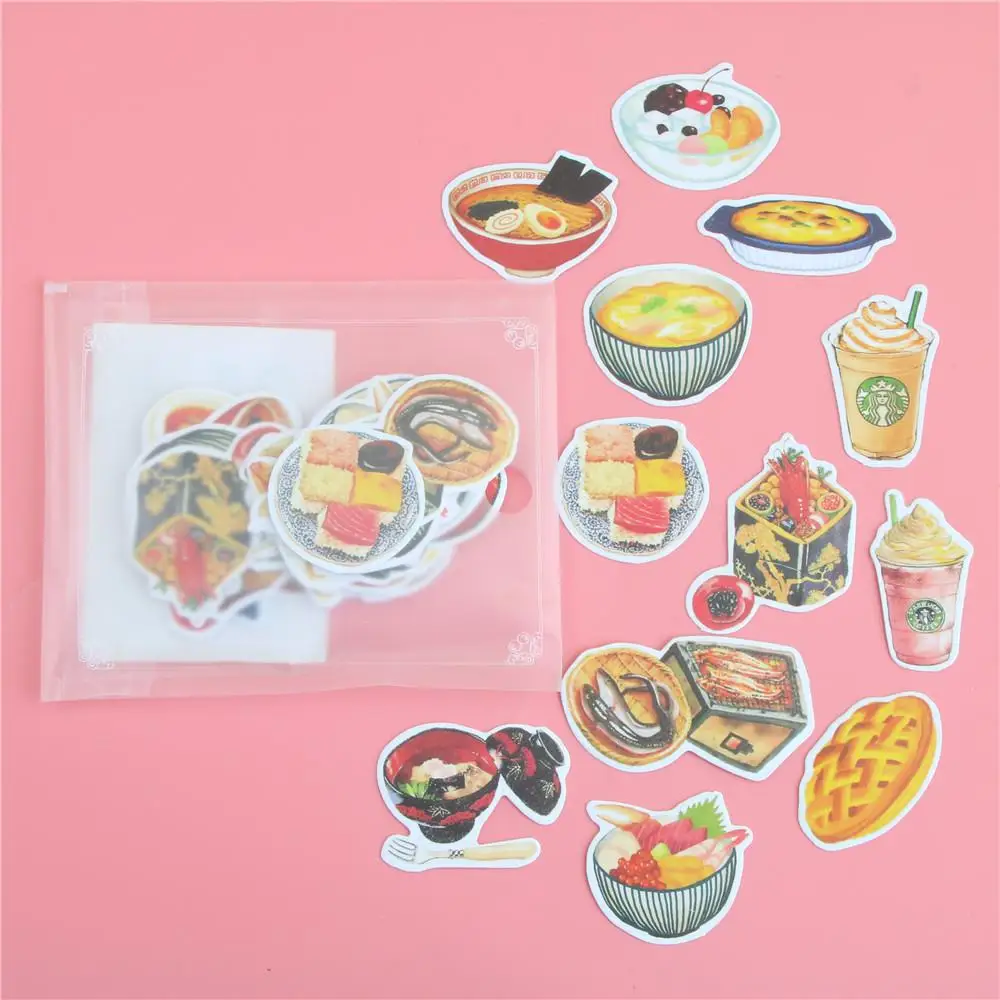Различные новые милые Kawaii DIY животные бумажные наклейки милый кот наклейки s для украшения дома Скрапбукинг дневник - Цвет: 04