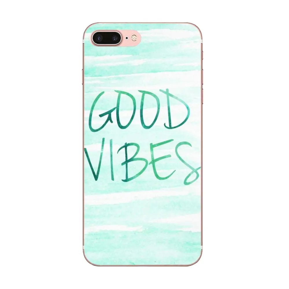 Bixedx Good Vibes Tumblr котировки для Sony Xperia Z Z1 Z2 Z3 Z4 Z5 compact Mini Premium M2 M4 M5 T3 E3 E5 XA Мягкая