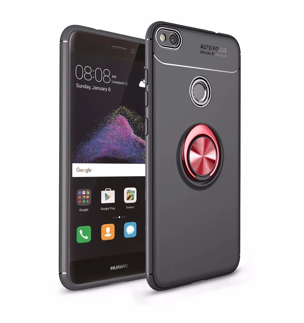

LEEHUR Phone Case for Huawei Bumper P8 lite 2017 P9 P10 P20 Lite Pro Nova 3 3i Honor 6A 6X Honor 8 9 Mate 10 20 lite Back cover
