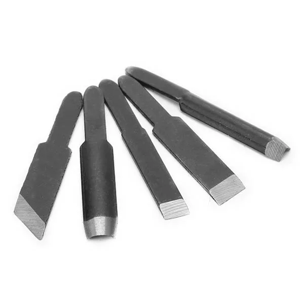 5pcs Carving Blades For Woodworking Carving Chisel Electric Carving Machine Tool