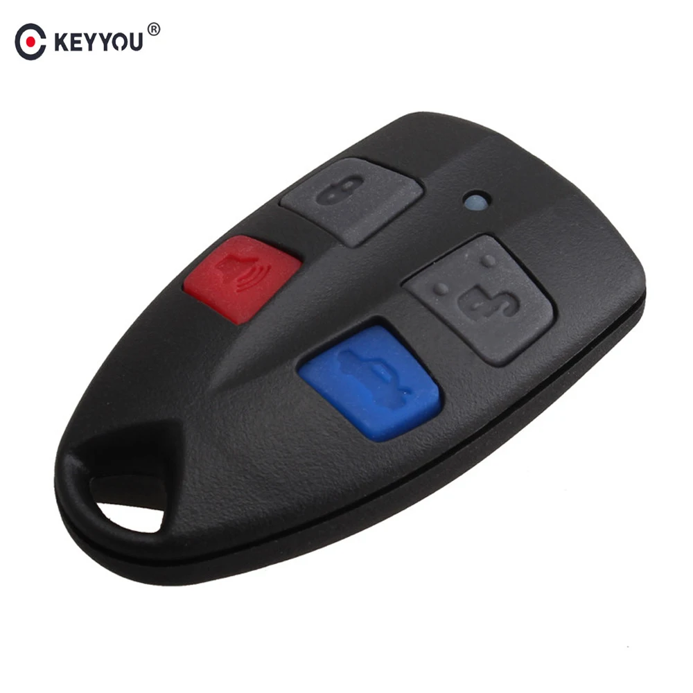 KEYYOU Replacement 4 Buttons 304MHz Smart Remote Car Key Fob For Ford