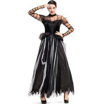 

New Halloween Costumes, Fairy Tales, Black Swans, COS Witches, Princess Dress, European and American Games Costumes L1862193