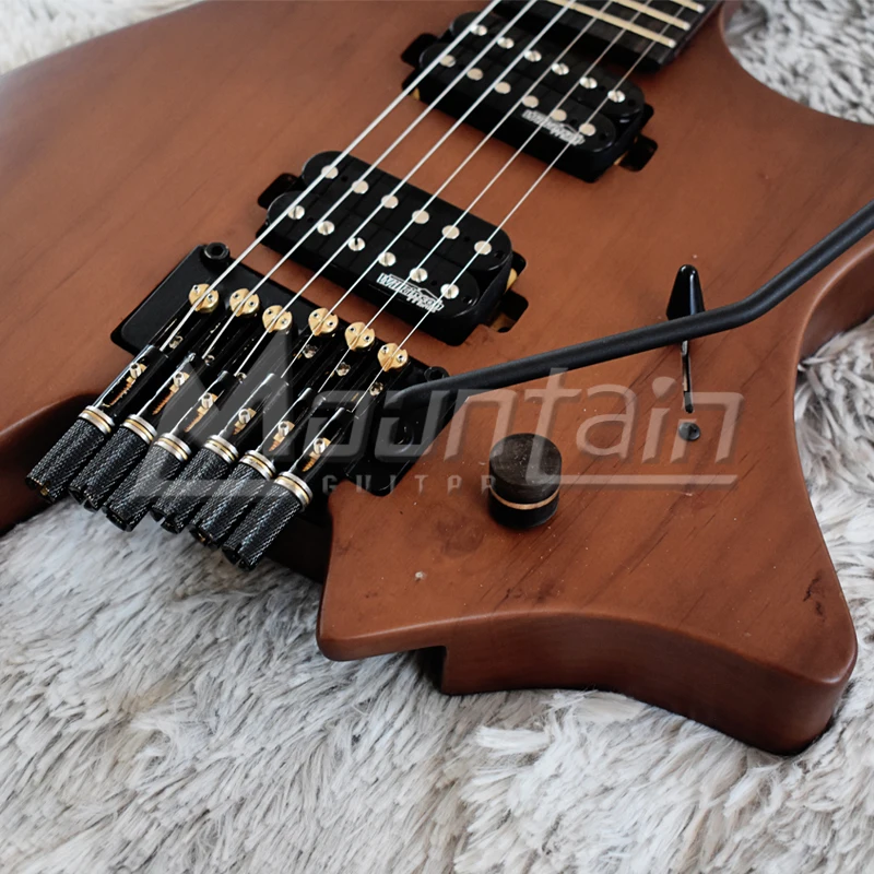 Безголовая гитара strandberg boden 6 струн безголовая электрогитара пламя клен Топ пепельная древесина тремоло мост