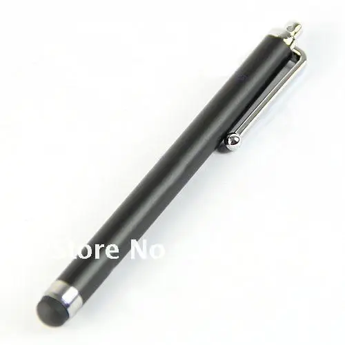 

2019 NEW 10 pcs/lot Rubber Penpoint Stylus Touch Screen Pen with clip 11cm For phone PDA Ipad Computer hot