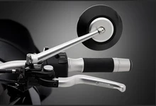 Retrovisor universal para motocicletas, espelho retrovisor de alumínio para honda hornet 250 600 900