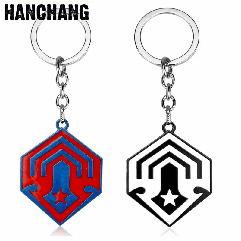 

Game Series Jewelry Halo 5 Key Chain Halo 5 Spartan Metal Pendant Keychain Key Buckles Car Accessories For Men Women