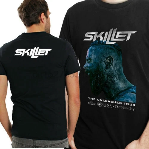

Skillet Band Tshirt Tee 2 Sides New Men's T-Shirt