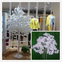 100 шт белые листья гинкго, свадебные реквизиты, белые Искусственные ветви деревьев, листья для свадебной вечеринки, праздничные украшения, лист гинкго