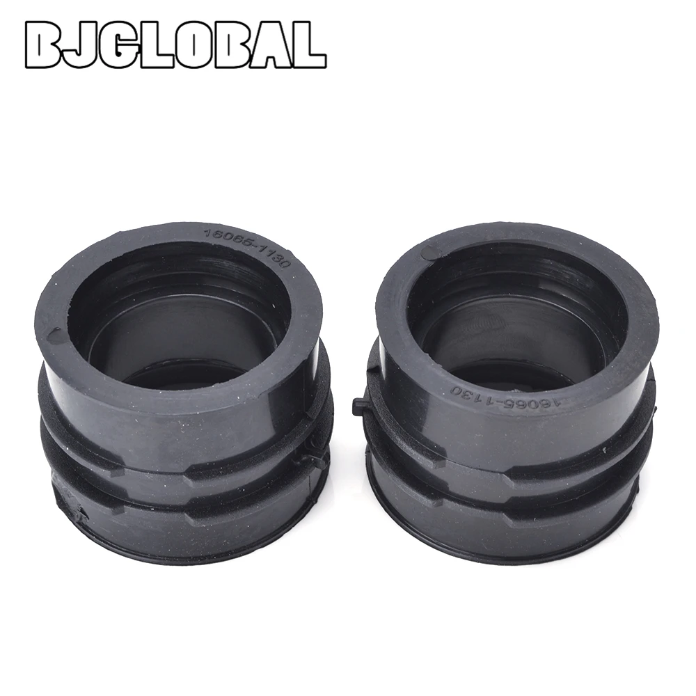 

Motorcycle Carburetor Interface Adapter Intake Manifold Joint Boot Pipe Rubber Glue For Kawasaki EX400 EX-4 GPZ400S ER500 ER-5