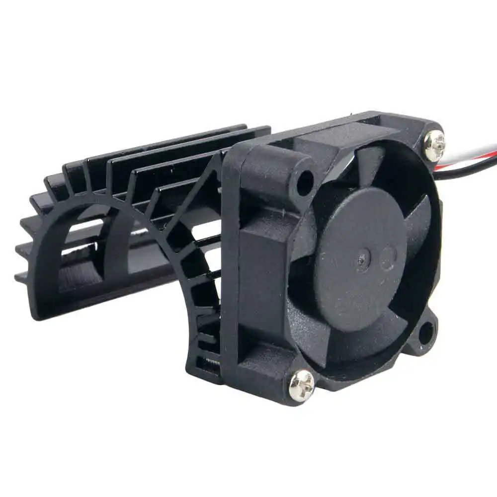 Радиатор двигателя RC HSP Black Alum 380 390 DC 7 2 V Бесщеточный вентилятор для грузовика 1:16 |
