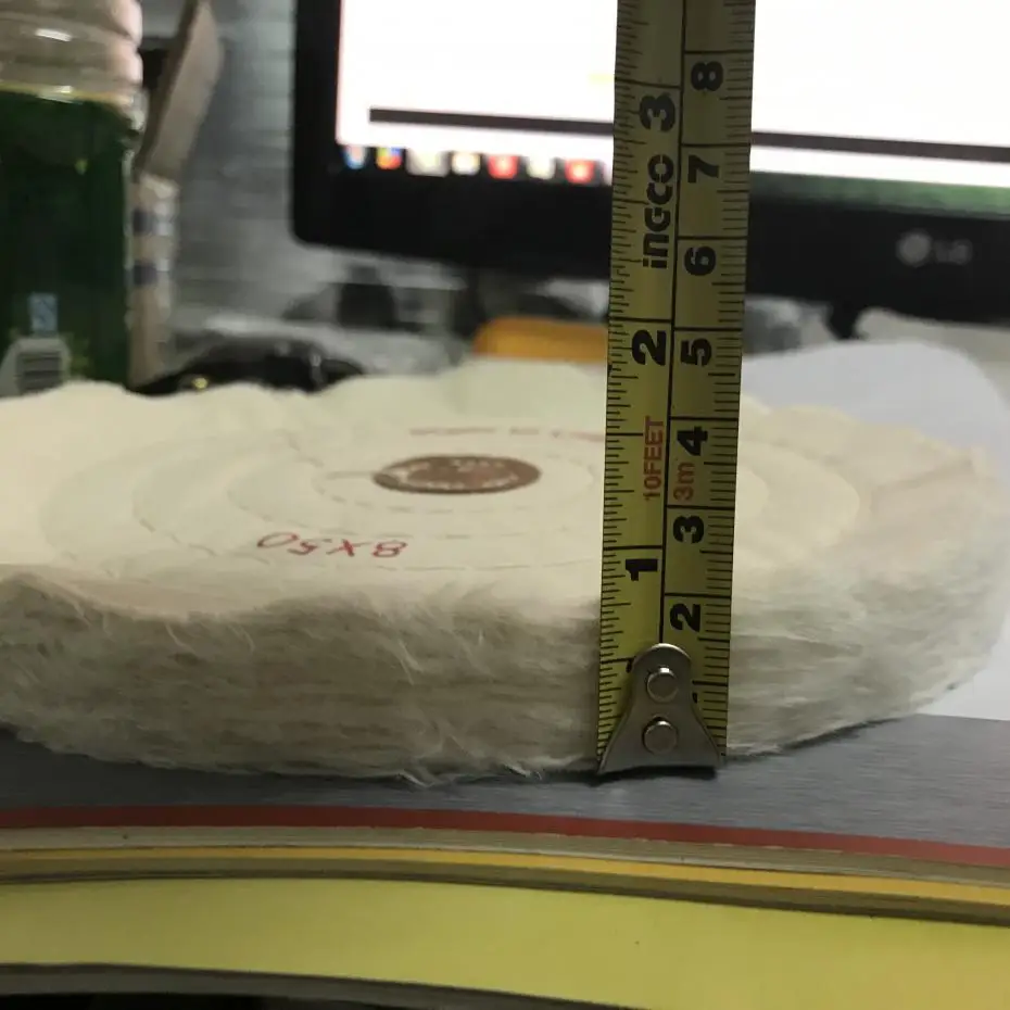 50-200mm White Cotton Lint Cloth Buffing Wheel Gold Silver Jewelry Mirror Polishing Wheel Yetaha 50-200mm White Cotton Lint Cloth Buffing Wheel Gold Silver Jewelry Mirror Polishing Wheel Yetaha