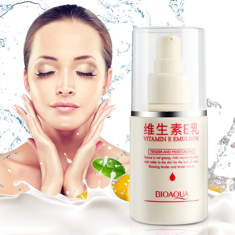 1 Bottle Vitamin E Emulsion Tender Nourishing Lotion VE Waterproof Neck
