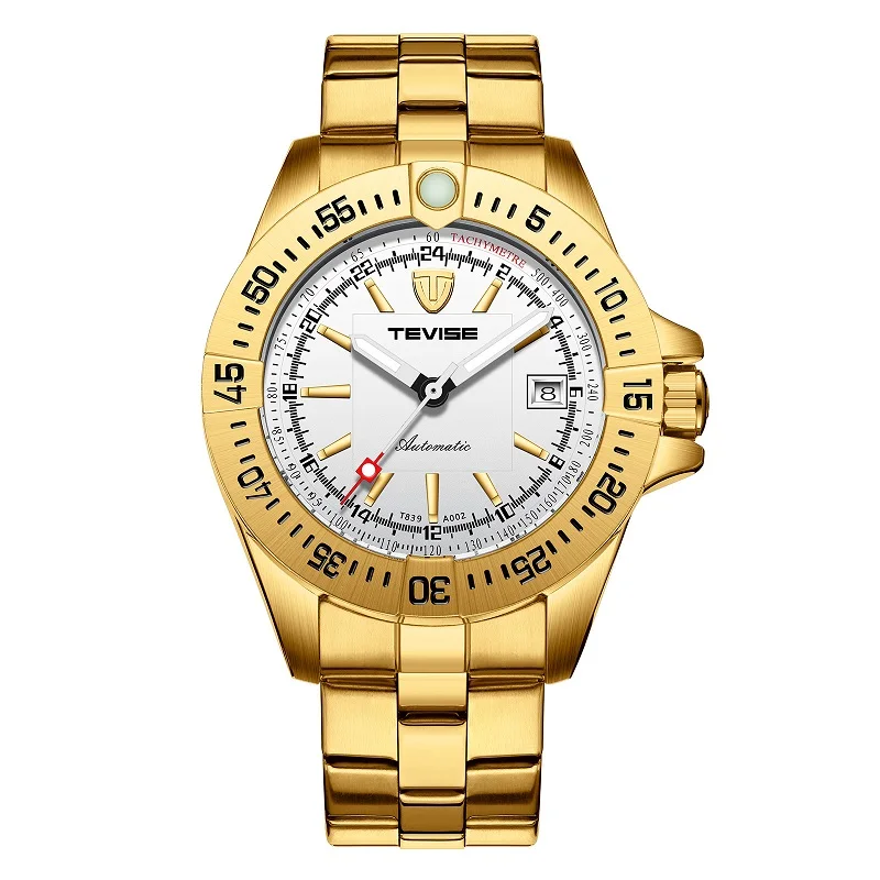 TEVISE Brand Watch Men T839A-002 Automatic Mechanical Watch Calendar Luminous Hands Waterproof Male Clock Business Wristwatch (11)
