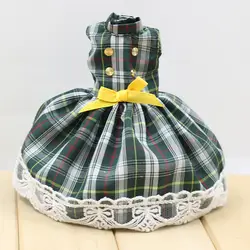 Бесплатная доставка Для Blyth Doll ледяное платье зеленый наряд