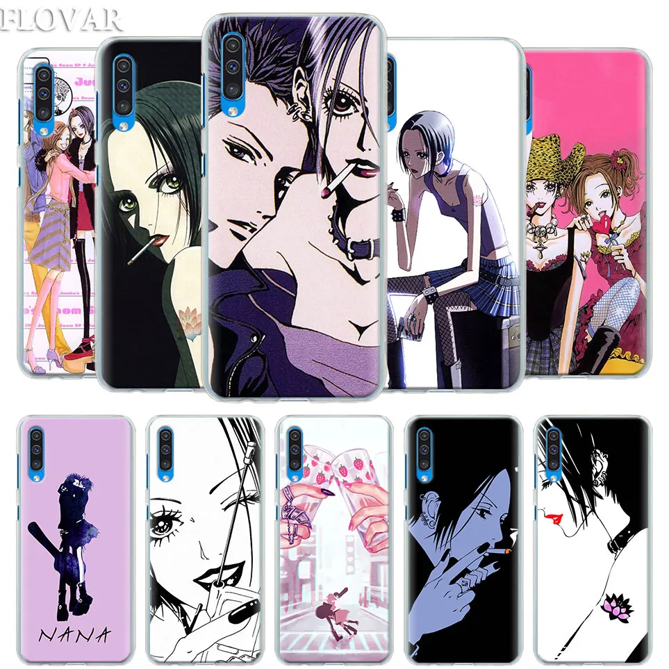 

NaNa osaki Case Cover for Samsung Galaxy A30 A40 A50 A70 A6 A8 Plus A7 A9 2018 M30 Phone Case Coque
