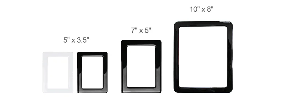 Магнитная фоторамка с клеем с украшением в виде кристаллов поверхности " X 4" " X 5" для детской комнаты настенный Декор магнитная рамка для фото 8 шт./компл