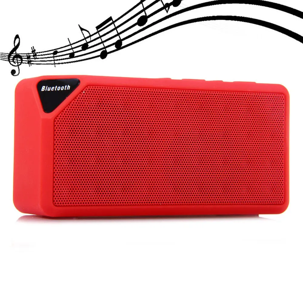 FREZEN Беспроводной мини X3 Bluetooth колонки TF USB FM радио Кассетный стиль Портативный