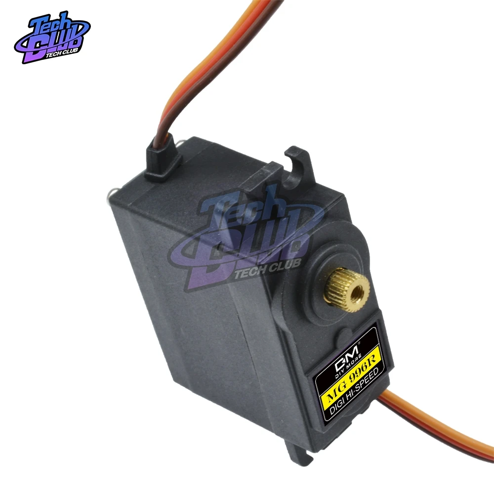 Servos Digital MG996R MG996 сервопривод с металлическими шестернями для Futaba JR модель вертолета на дистанционном управлении высокая скорость и крутящий момент