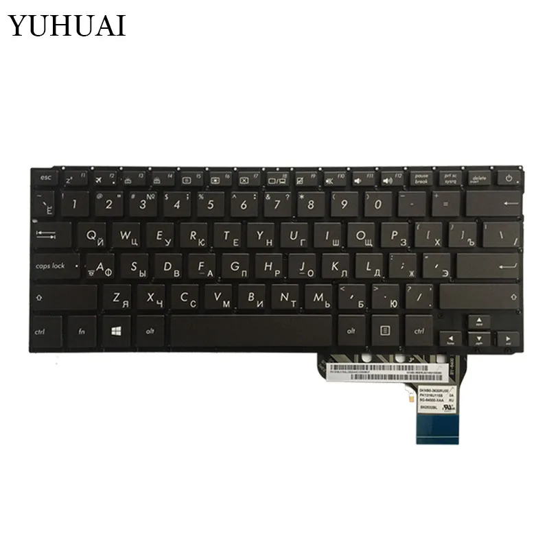  Russian RU Laptop Keyboard For ASUS Zenbook U303 U303LB U303LN U303UA U303UB UX303L UX303 U303L UX3